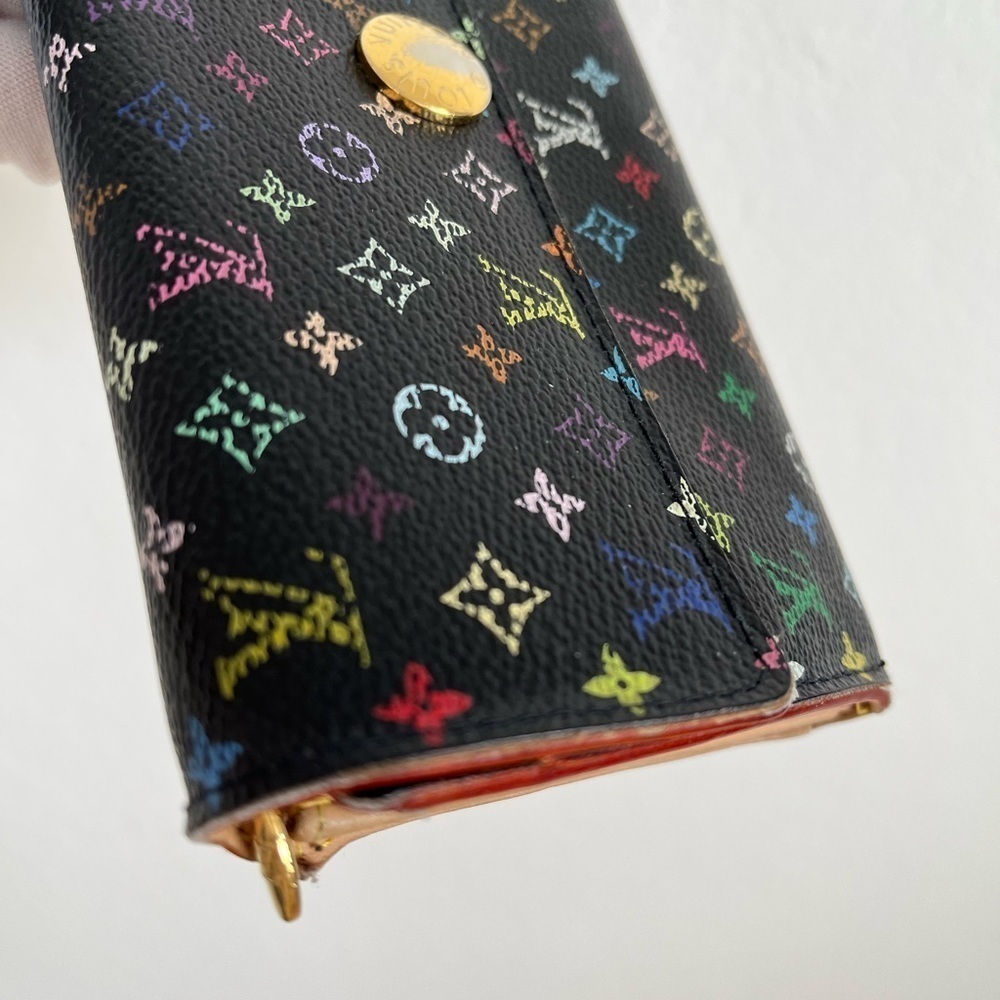 Louis Vuitton Portefeuille Murikami wallet with 46”unbrand chain 2006 - Picture 8 of 17